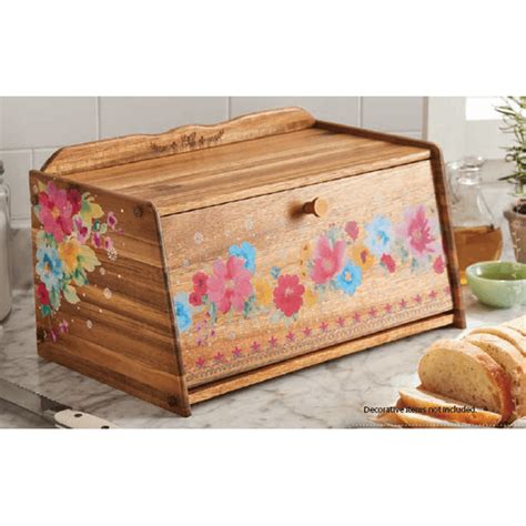 pioneer woman metal bread box|pioneer woman shelf paper walmart.